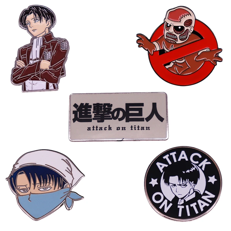 Levi Jewelry & Watches Inc - Attack On Titan Levi Ackerman Colossal