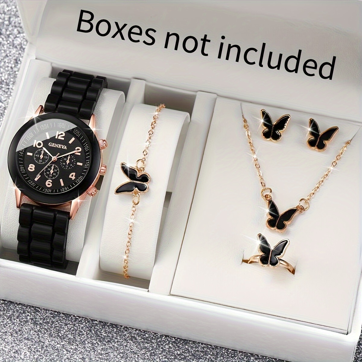 Jewelry Watch Making - 6PCS/Set Women's Watch Casual Silicone Band