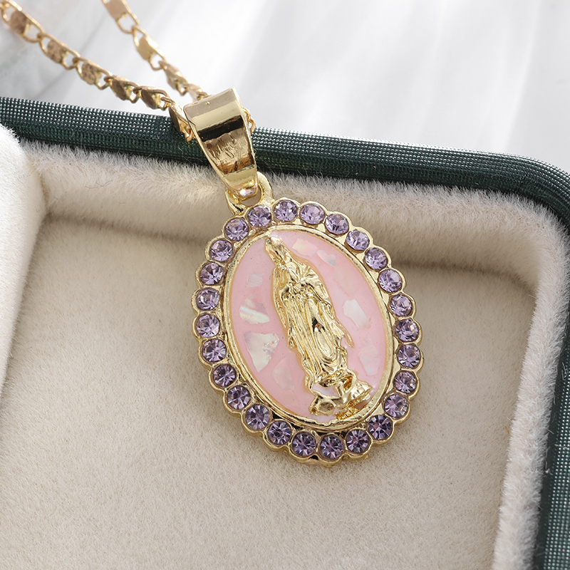 Al Ain Jewelry & Watches Exhibition 2025 - Catholic Virgin Mary Statue Set Zircon