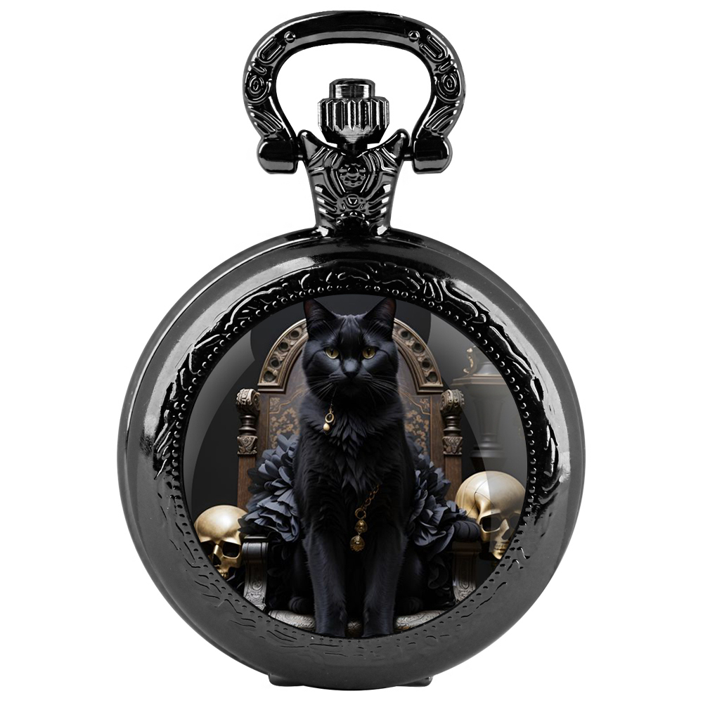 King'S Jewelry Watches - Black Stainless Steel Tree of Cool
