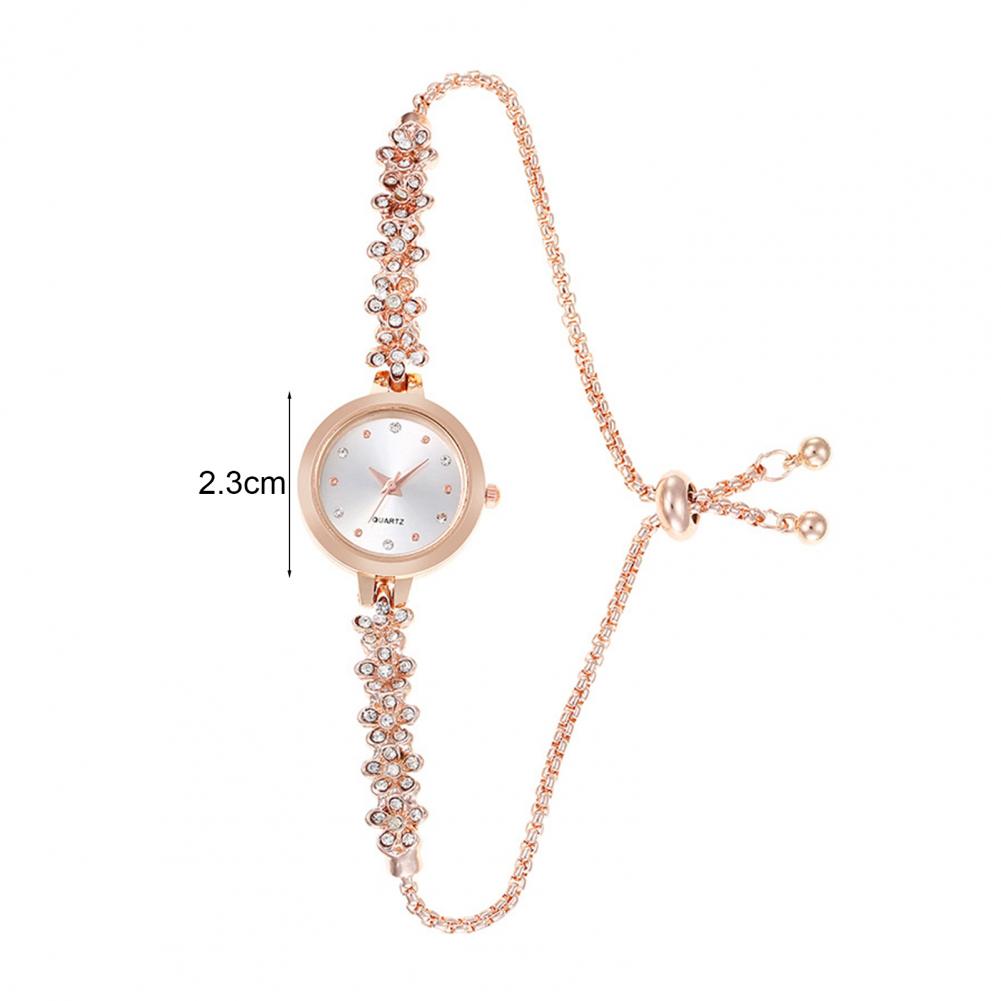 Jewelry Watch Making - 2.3cm Women Rhinestone Bracelet Watch Adjustable