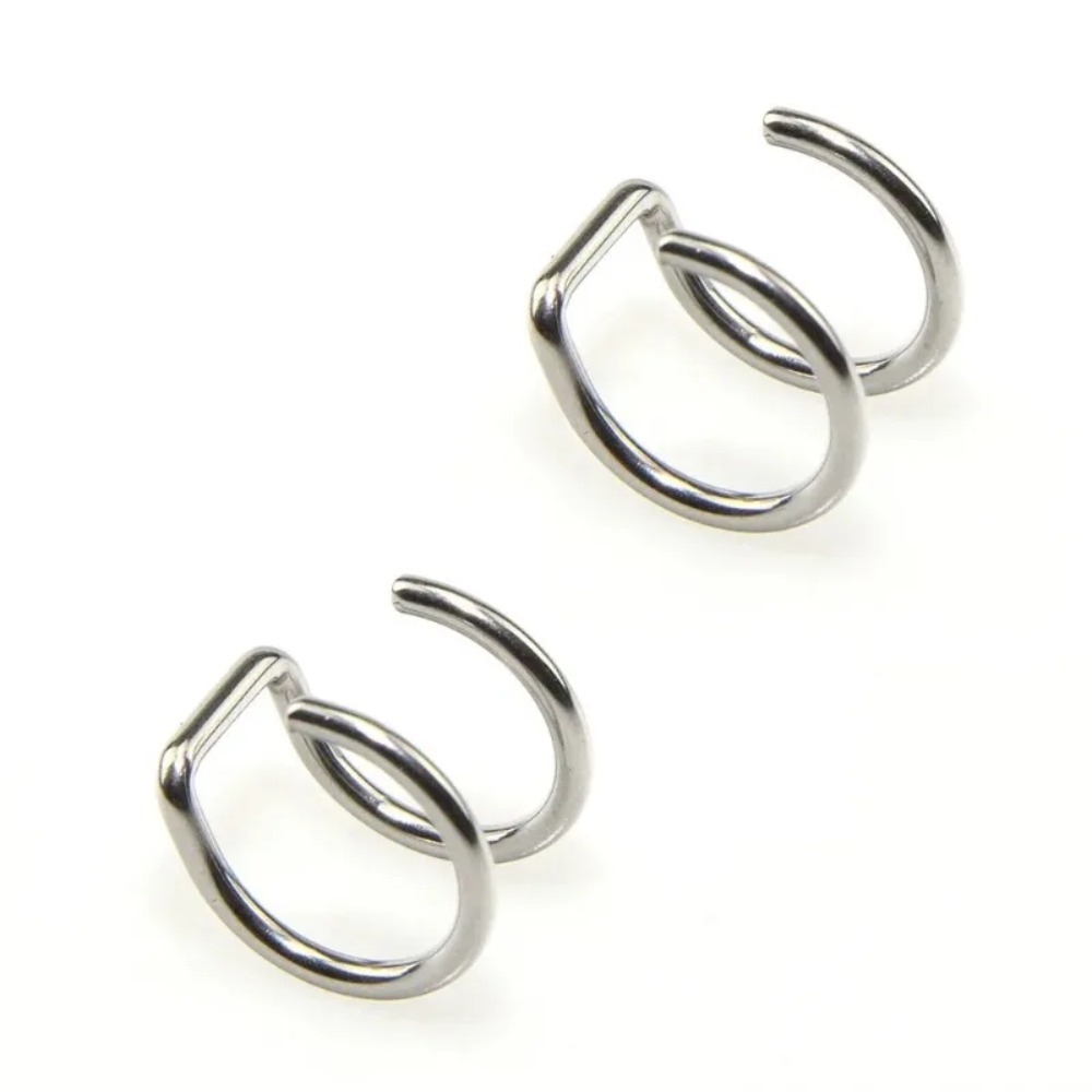 Ear Cuff No Piercing - 2026 NEW 2Pcs 316L Stainless Steel