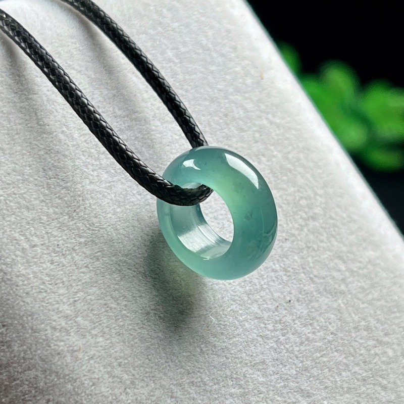 Jewelry & Watches Spółka Z Ograniczoną Odpowiedzialnością Sp Z Oo - Natural Emerald Blue Water Lucky Bead