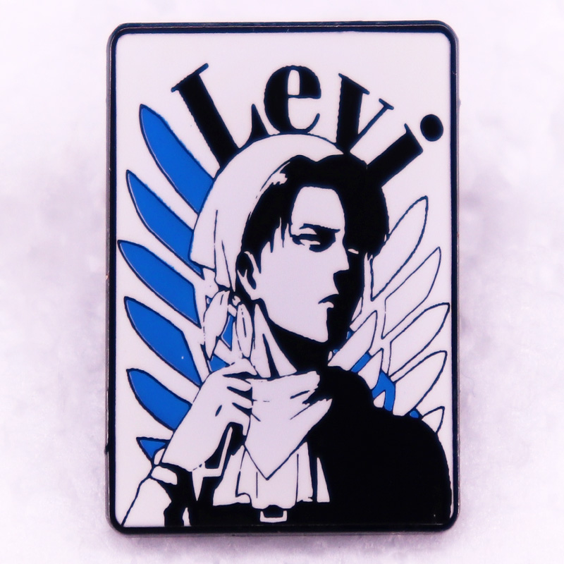 Levi Jewelry & Watches Inc - Attack on Titan Levi Ackerman Enamel