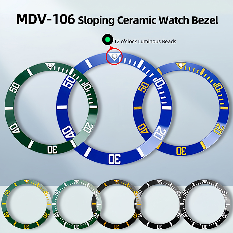 Jewelry Making Watches - For Casio MDV-106 Watch Bezel Insert