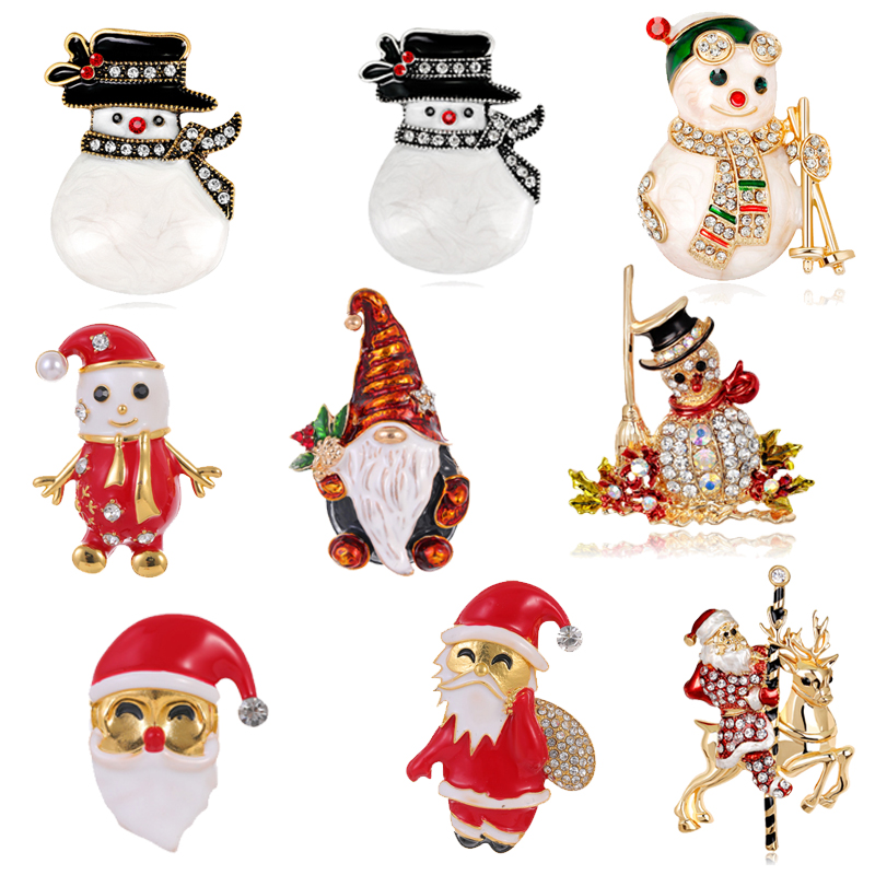Al Ain Jewelry & Watches Exhibition 2025 - Hot Santa Claus snowman sparkling rhinestone