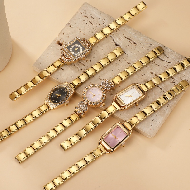 Shiny Zircon Square Luxury Wat - Jewelry Making Watches recension och pris