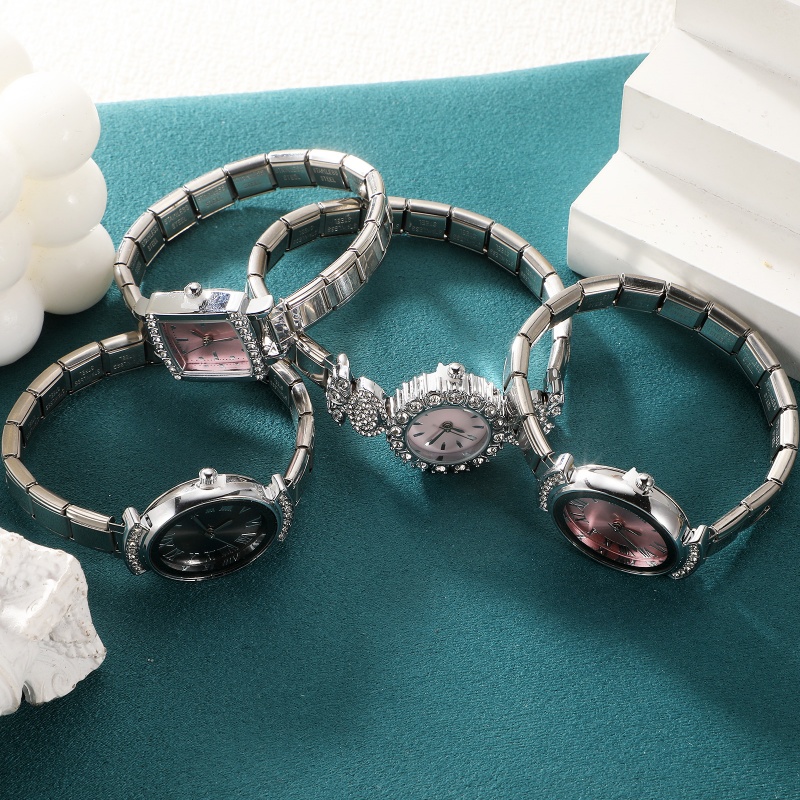 Shiny Zircon Square Luxury Wat - Jewelry Making Watches recension och pris