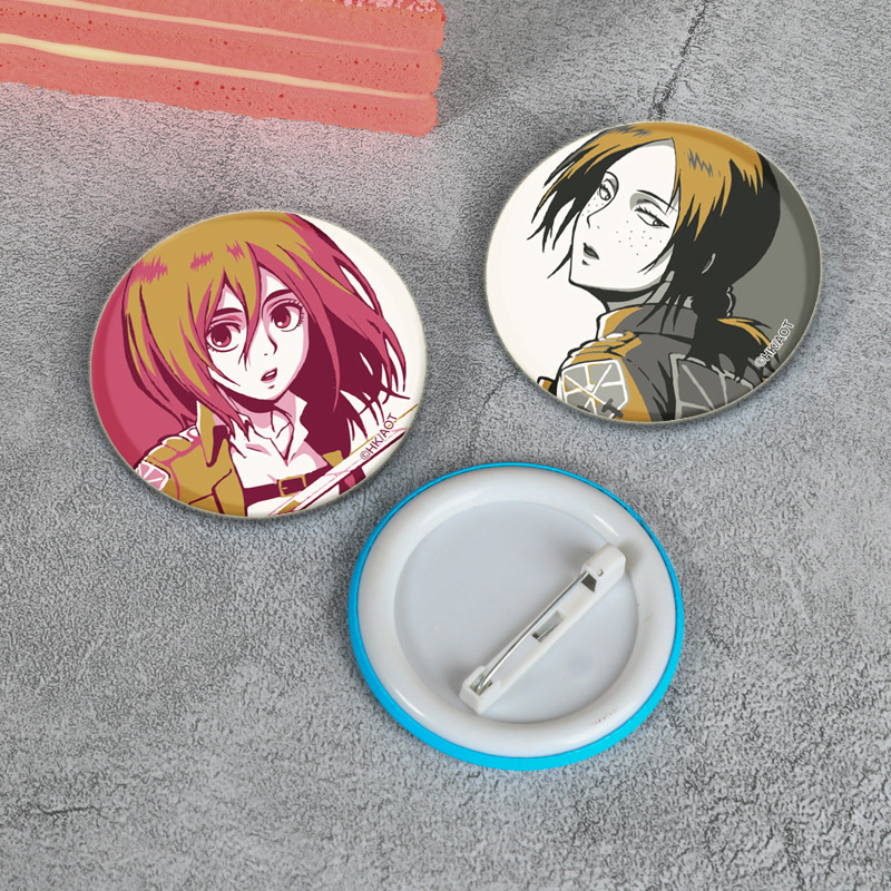 Attack on Titan Badge Handmade - Levi Jewelry & Watches Inc recension och pris
