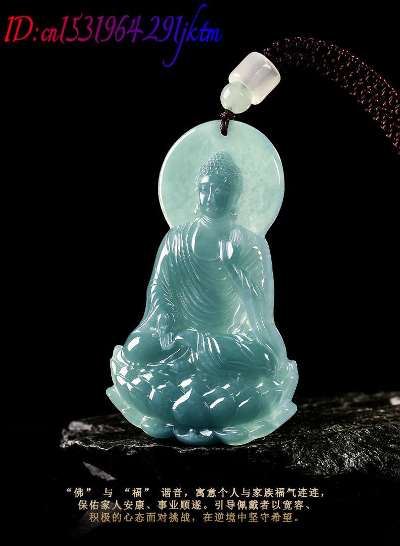 Natural Burmese Jadeite Buddha - Jewelry & Watches Spółka Z Ograniczoną Odpowiedzialnością Sp Z Oo recension och pris