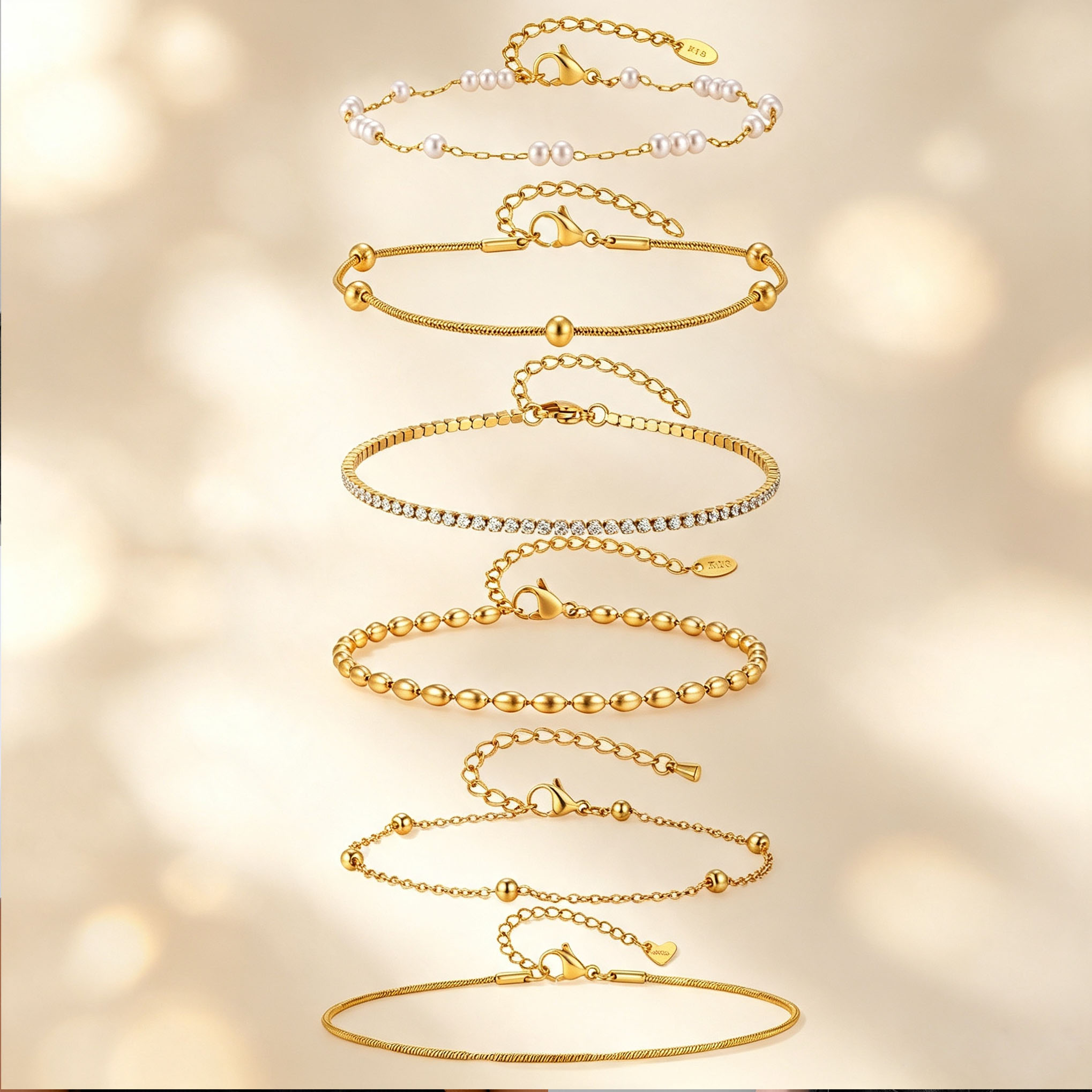 Women's Dainty Snake Chain Ank - Jc Jewelry & Watches Reviews recension och pris