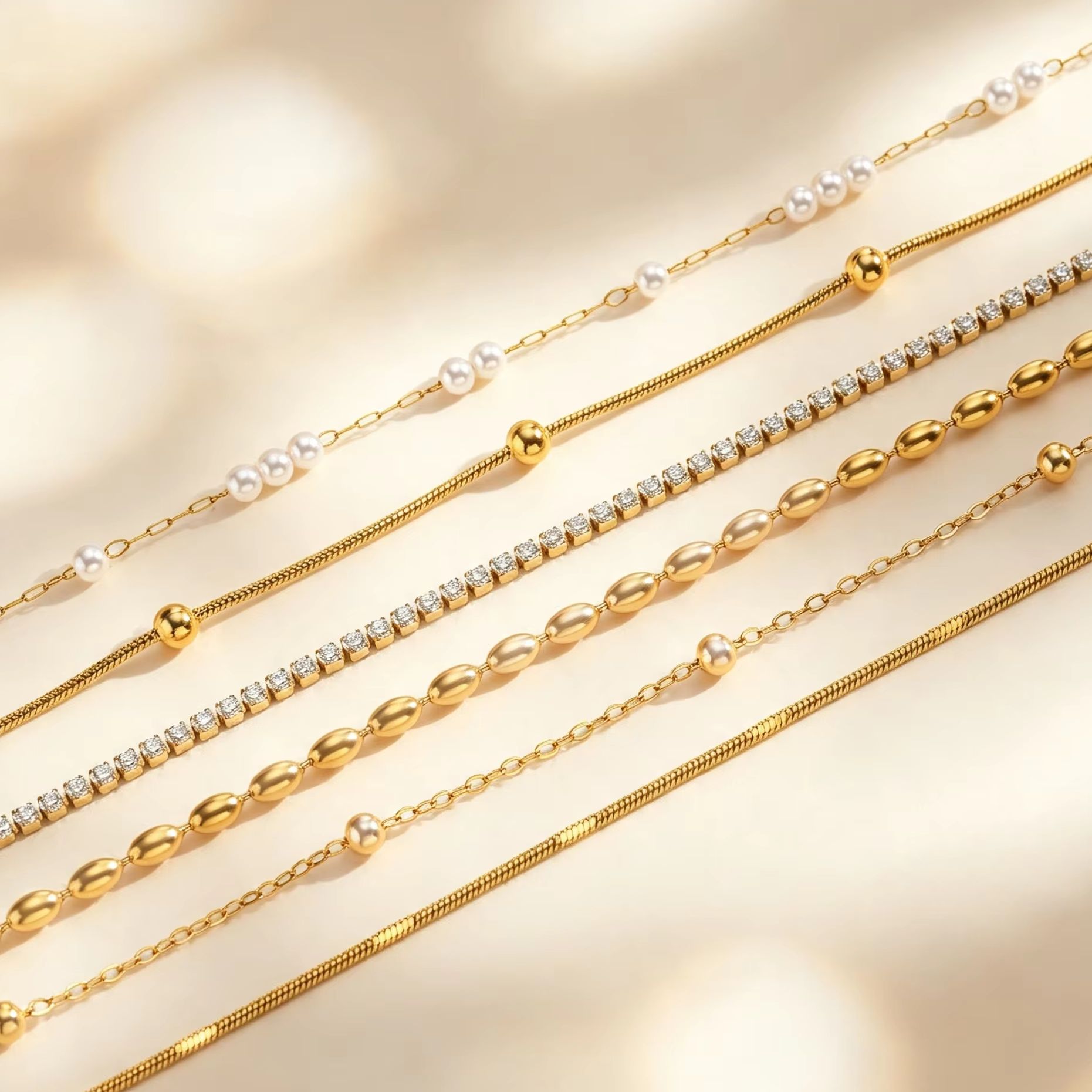 Women's Dainty Snake Chain Ank - Jc Jewelry & Watches Reviews recension och pris