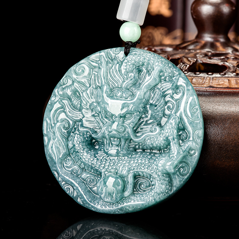 Burmese Jadeite Dragon Pendant - Jewelry & Watches Spółka Z Ograniczoną Odpowiedzialnością Sp Z Oo recension och pris