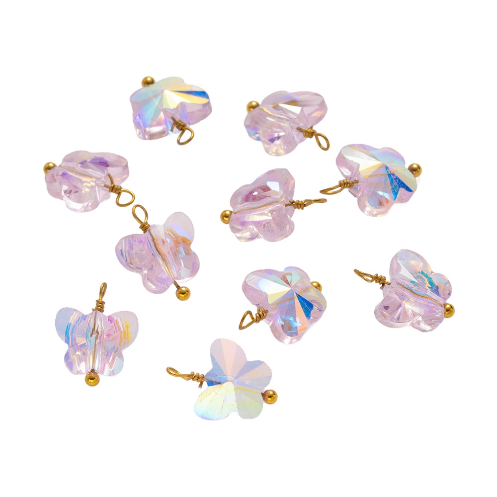 5pcs Laser Flower Butterfly Ch - Butterfly Pendant Necklace recension och pris