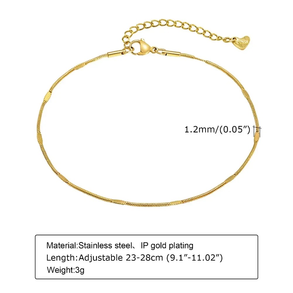 Minimalist Gold Tone Stainless - Jc Jewelry & Watches Reviews recension och pris