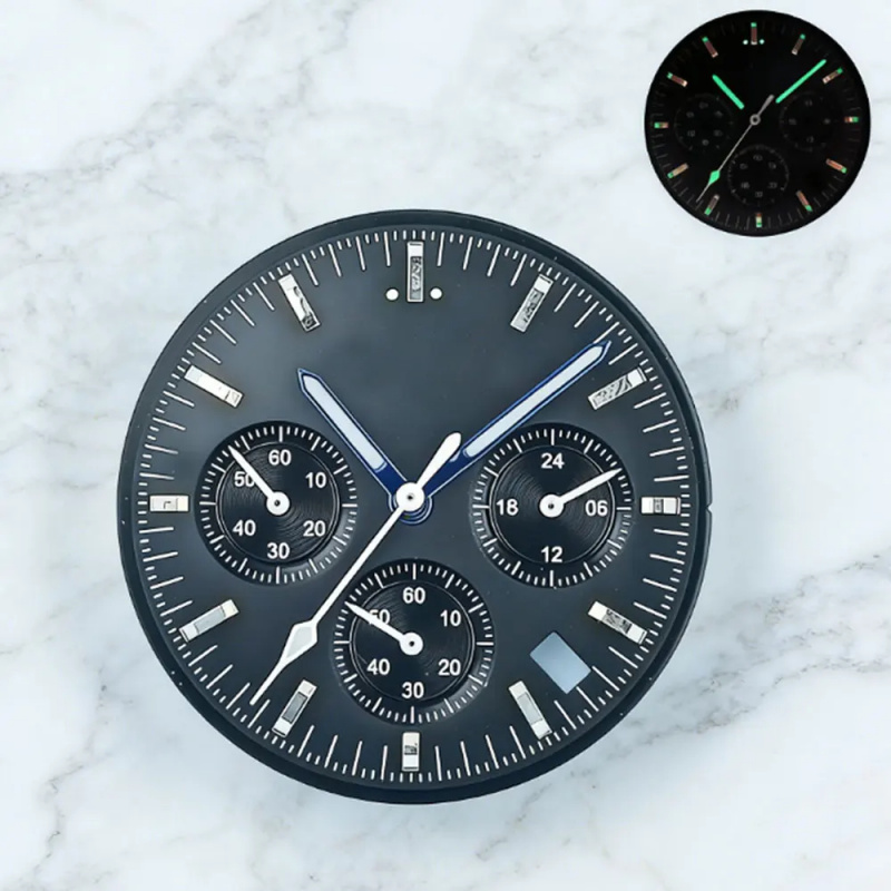 Chronograph VK63 blue speedmas - Jewelry Watch Making recension och pris