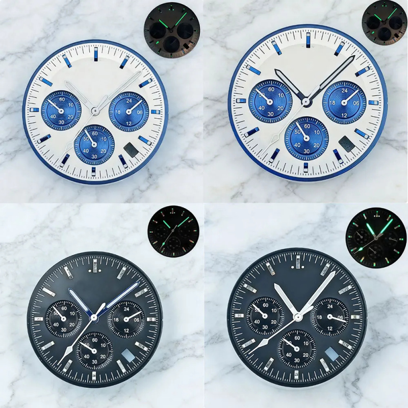 Chronograph VK63 blue speedmas - Jewelry Watch Making recension och pris