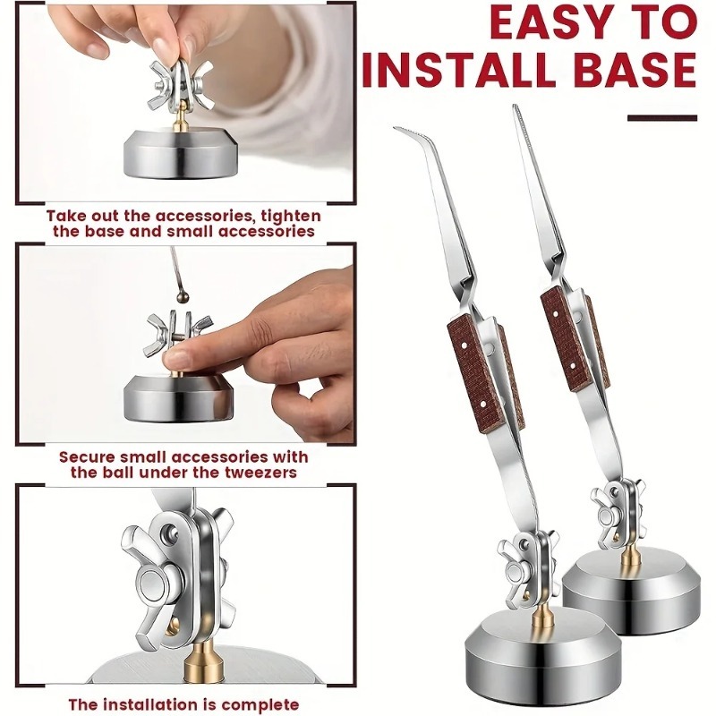 Cross Lock Self-locking Tweeze - Jewelry Making Watches recension och pris