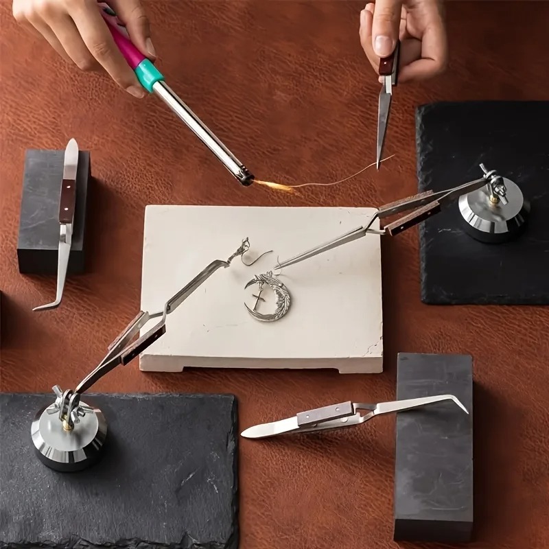 Cross Lock Self-locking Tweeze - Jewelry Making Watches recension och pris