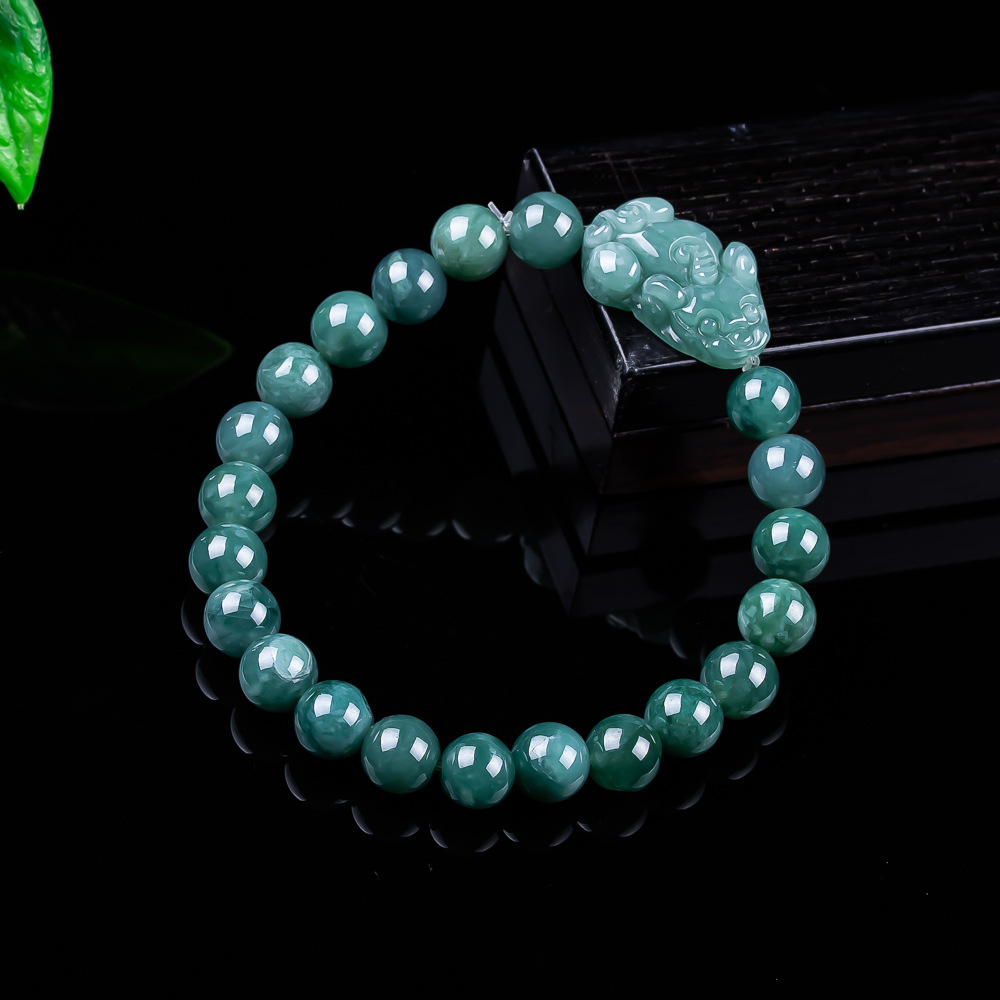 Natural Burmese Jadeite Pixiu  - Jewelry & Watches Spółka Z Ograniczoną Odpowiedzialnością Sp Z Oo recension och pris