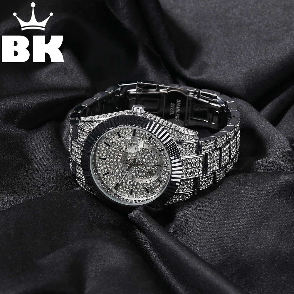 THE BLING KING Men's Watch Ful - King'S Jewelry Watches recension och pris