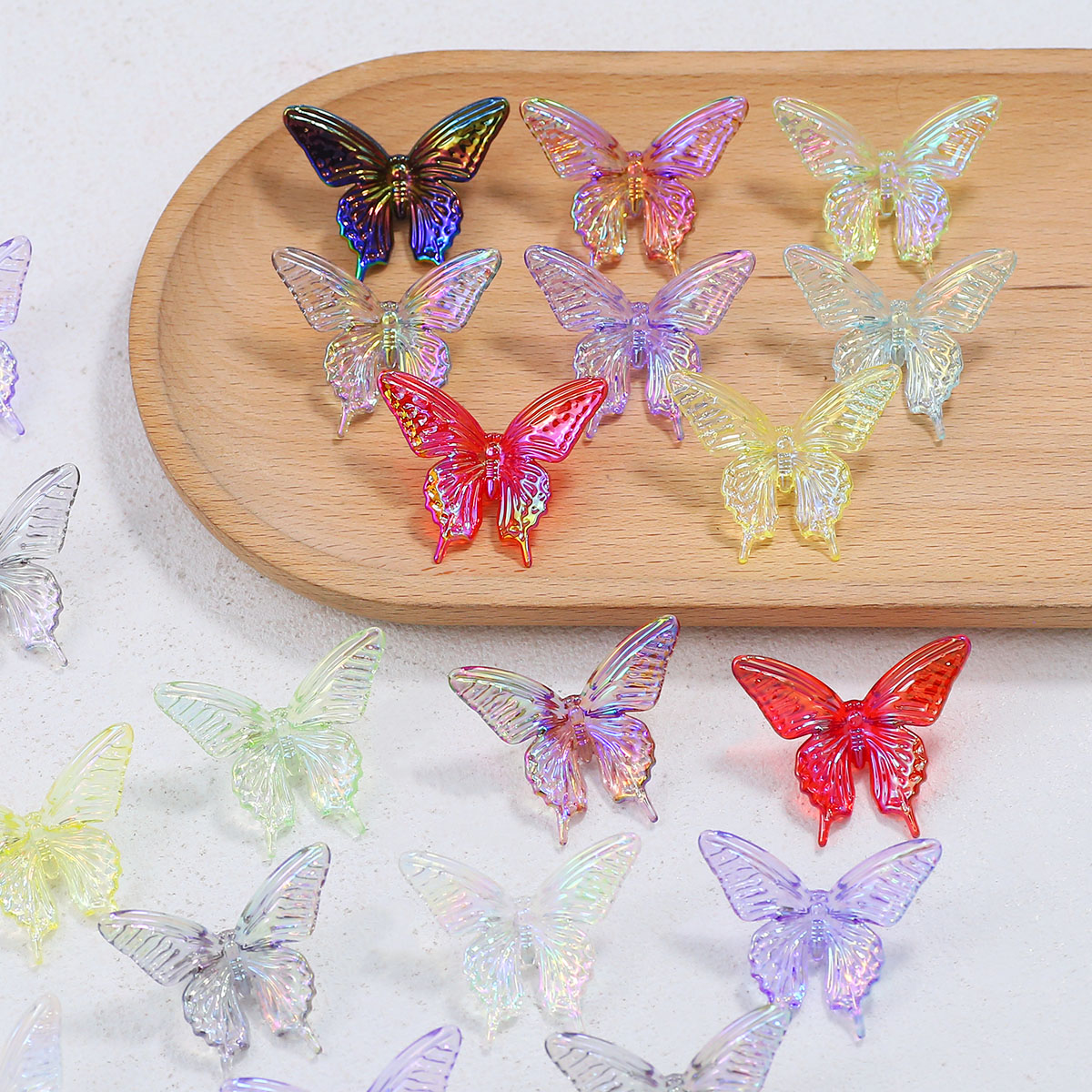 38*34mm Acrylic Butterfly UV M - Butterfly Pendant Necklace recension och pris