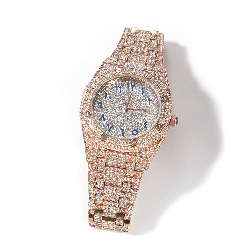 THE BLING KING Arabic Numerals - King'S Jewelry Watches recension och pris