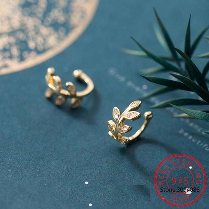 925 Sterling Silver Ear Cuff F - Ear Cuff No Piercing recension och pris