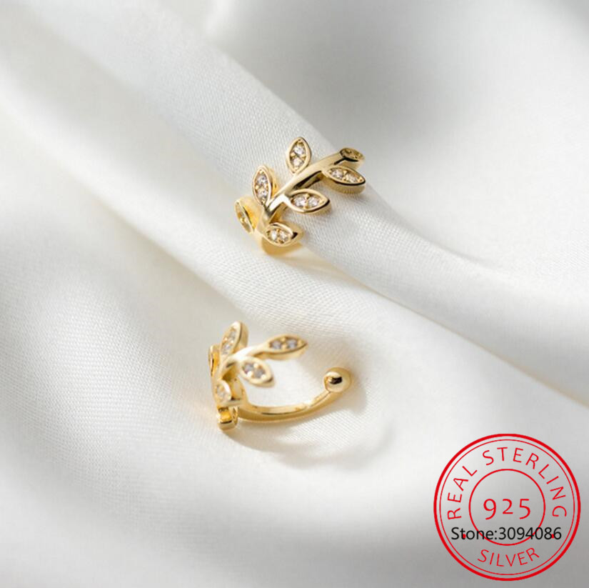 925 Sterling Silver Ear Cuff F - Ear Cuff No Piercing recension och pris