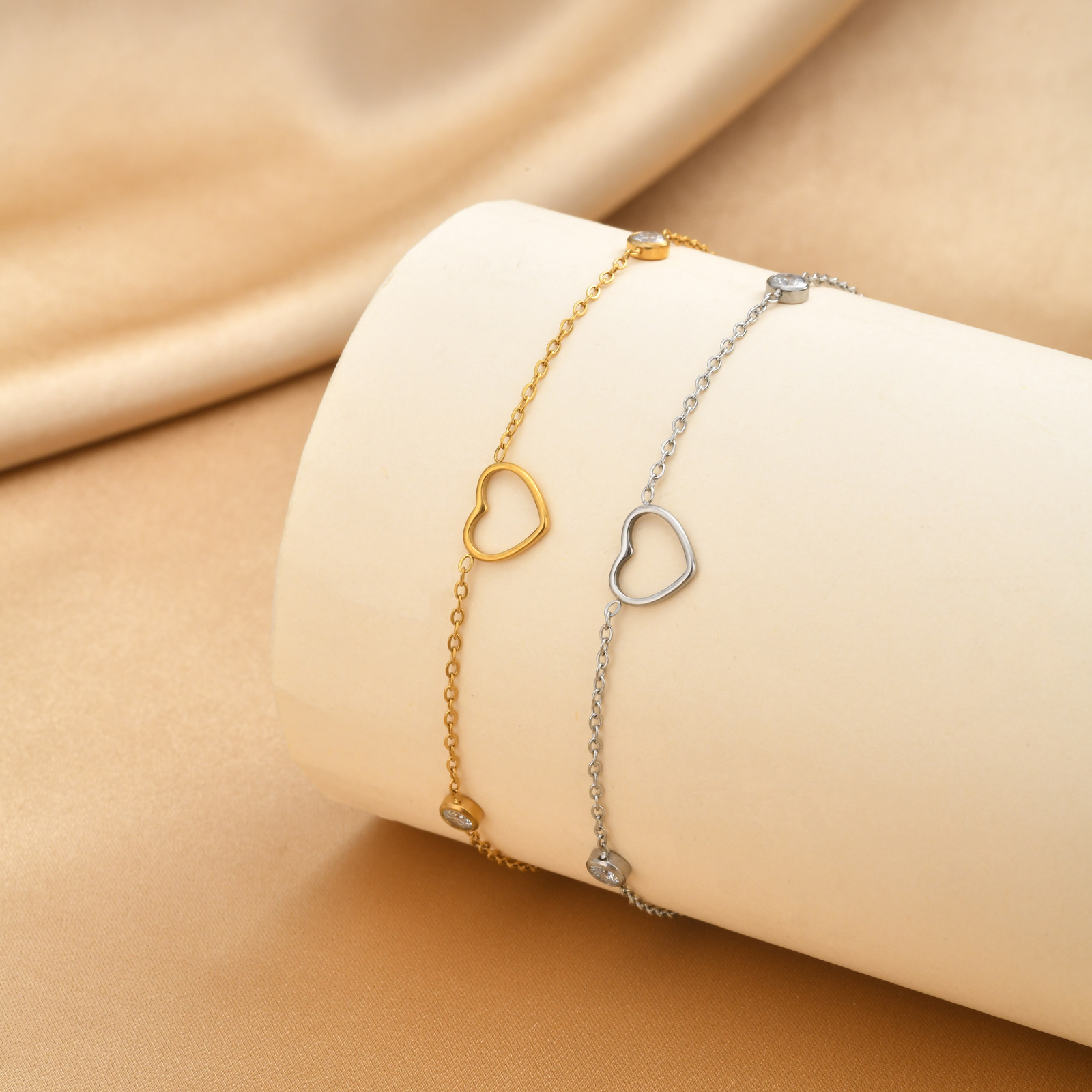 Vnox Minimalist Hollow Heart Z - Jc Jewelry & Watches Reviews recension och pris