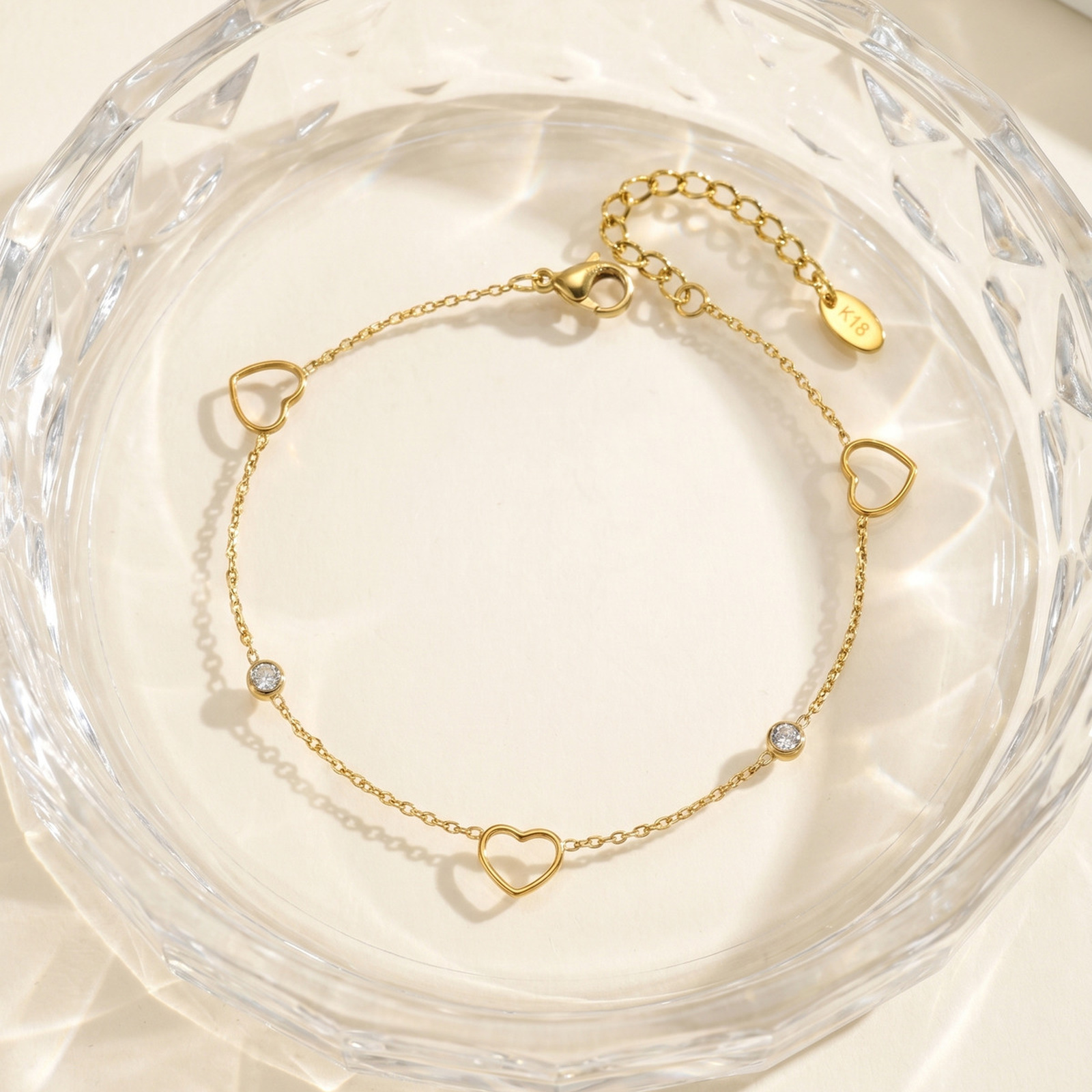 Vnox Minimalist Hollow Heart Z - Jc Jewelry & Watches Reviews recension och pris