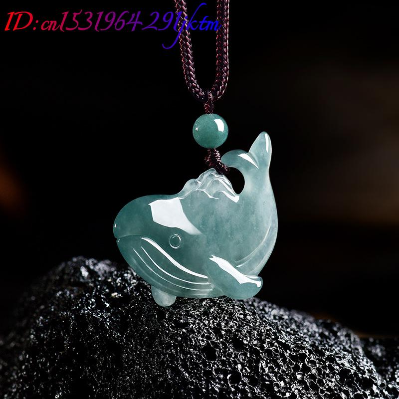 Natural Burmese Jadeite Whale  - Jewelry & Watches Spółka Z Ograniczoną Odpowiedzialnością Sp Z Oo recension och pris