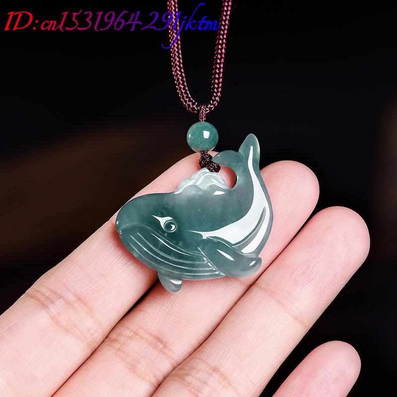 Natural Burmese Jadeite Whale  - Jewelry & Watches Spółka Z Ograniczoną Odpowiedzialnością Sp Z Oo recension och pris