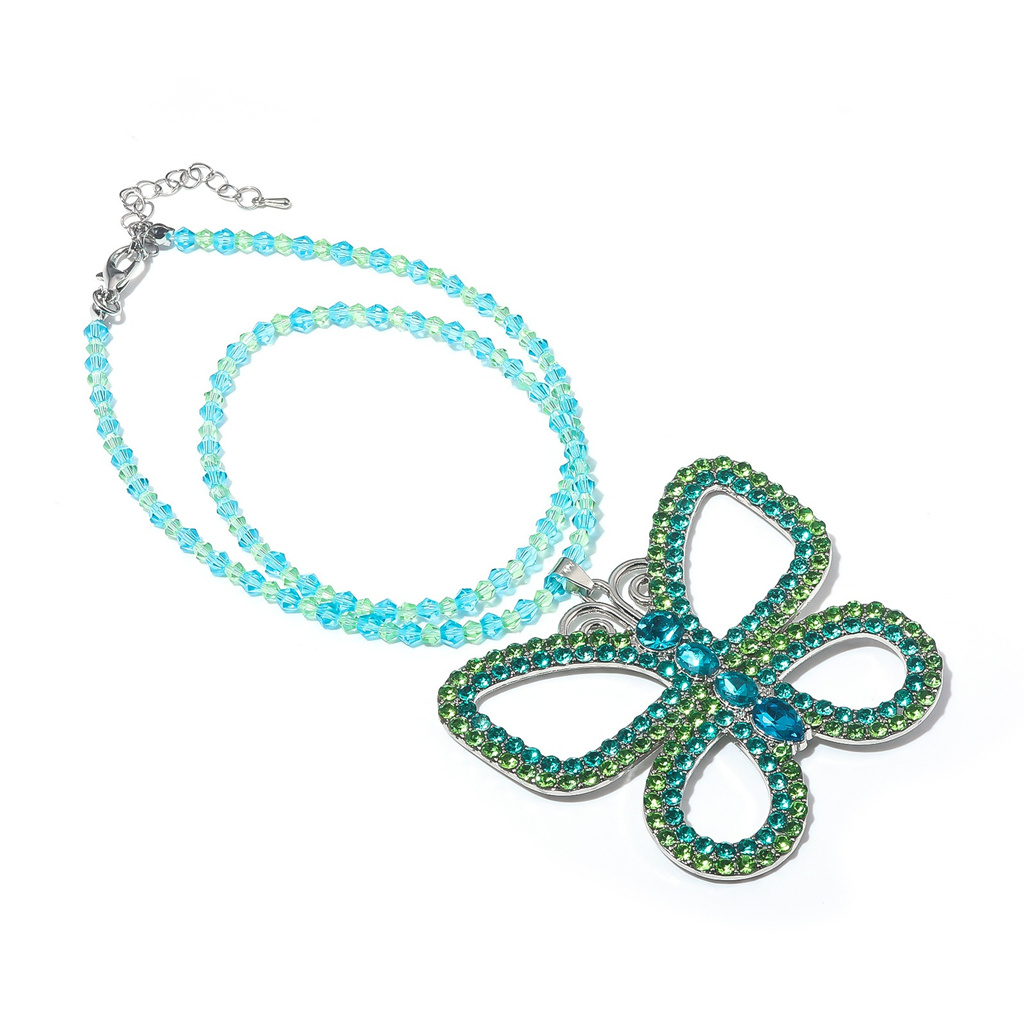 Suddenly 30 Jenna Exaggerated  - Butterfly Pendant Necklace recension och pris