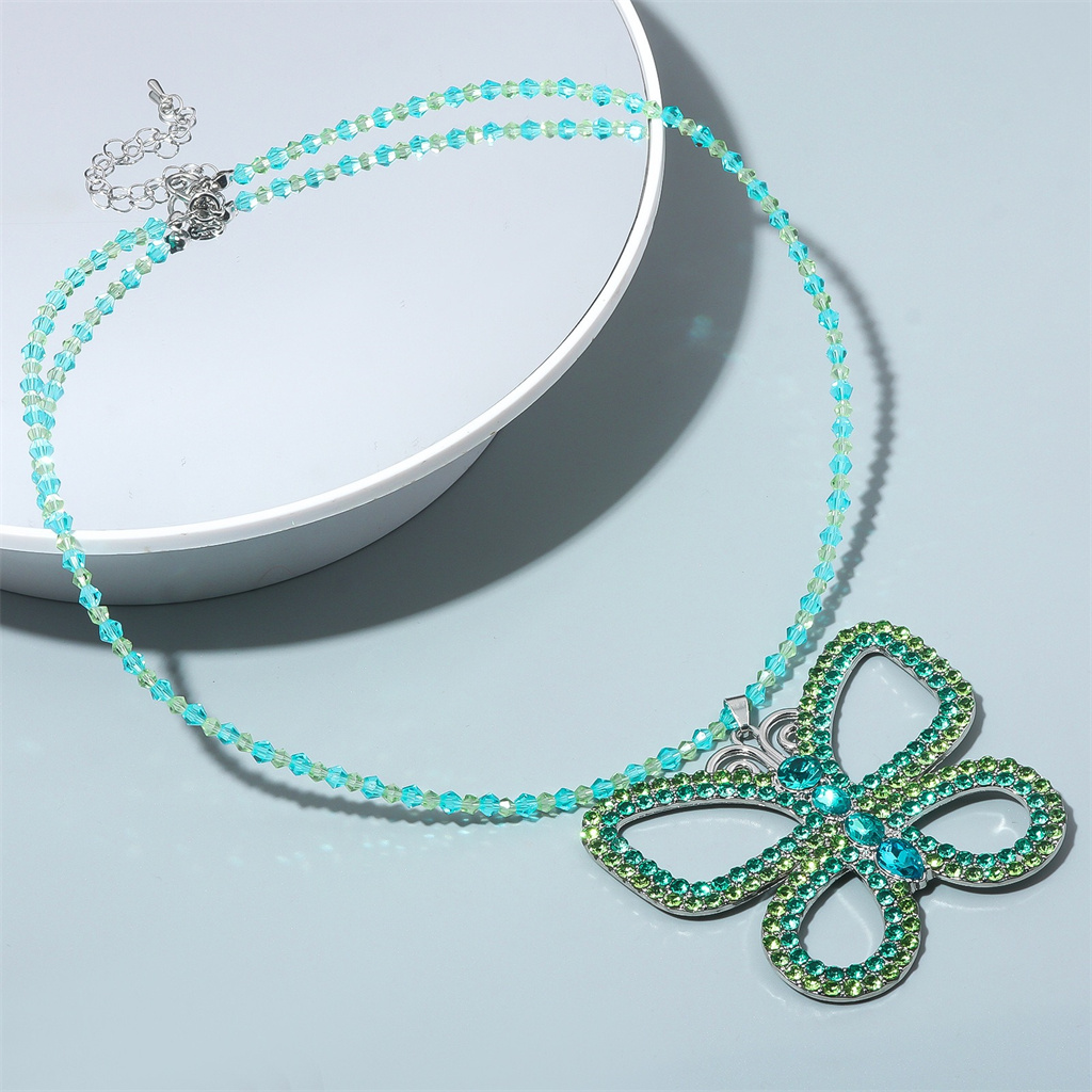 Suddenly 30 Jenna Exaggerated  - Butterfly Pendant Necklace recension och pris