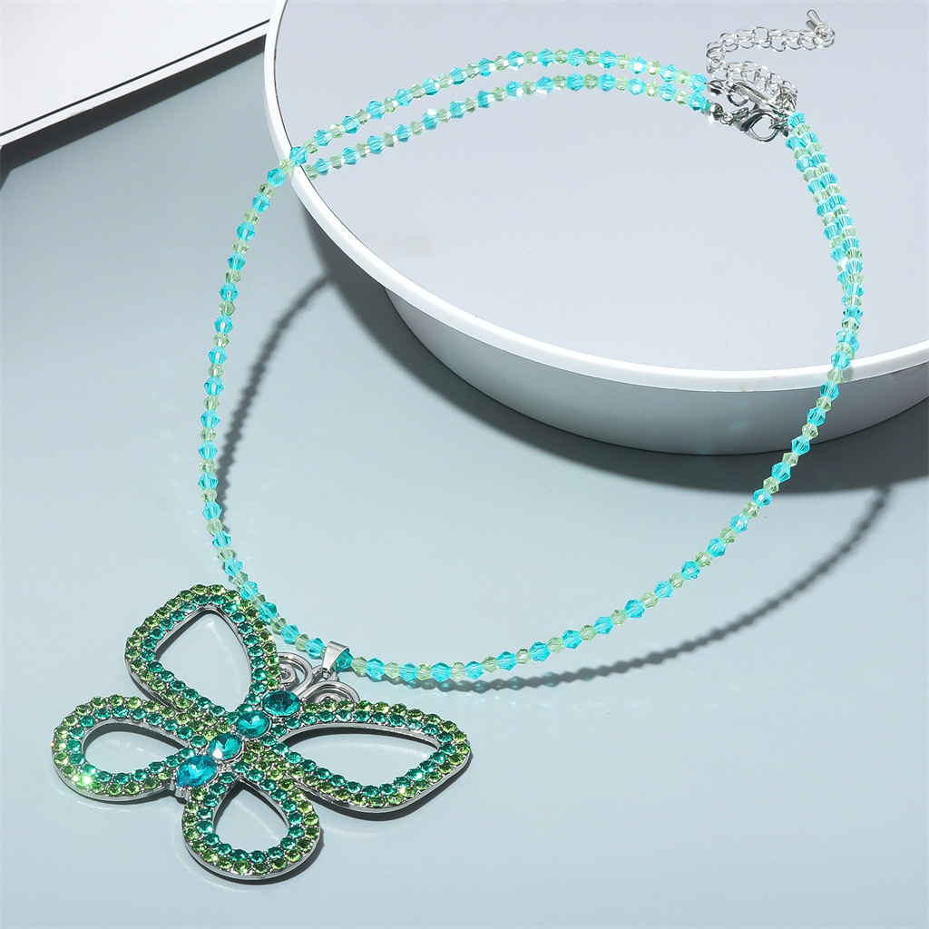 Suddenly 30 Jenna Exaggerated  - Butterfly Pendant Necklace recension och pris