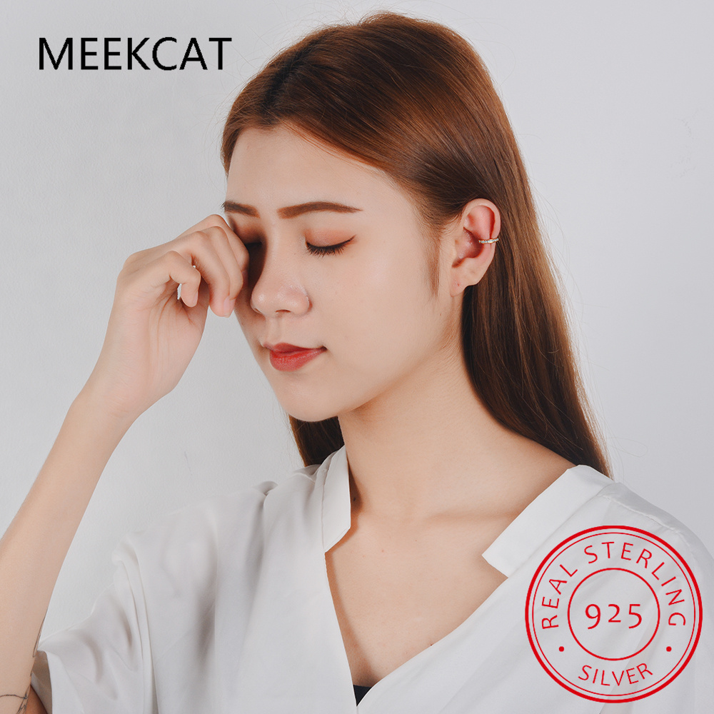 925 Sterling Silver Full Moiss - Ear Cuff No Piercing recension och pris
