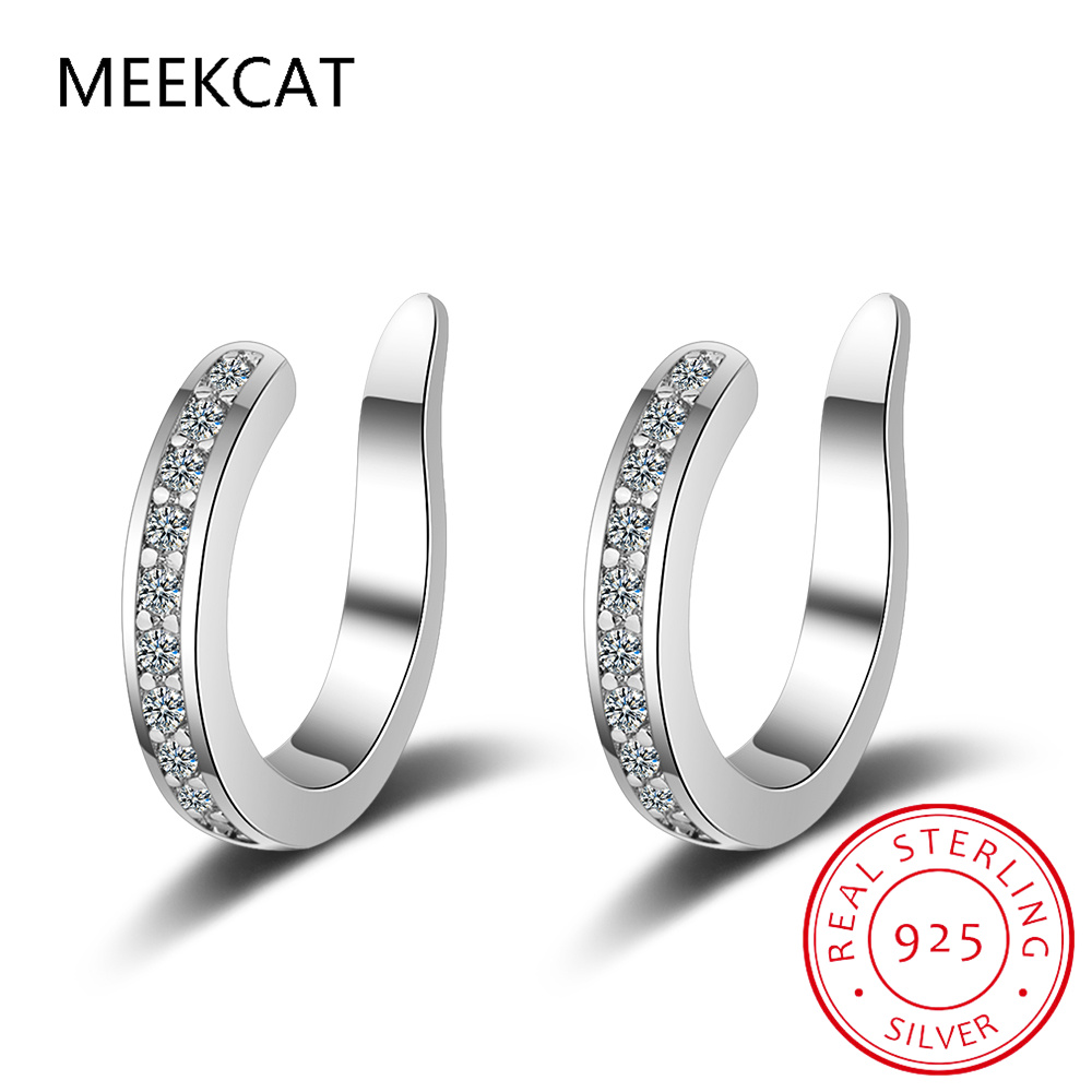 925 Sterling Silver Full Moiss - Ear Cuff No Piercing recension och pris