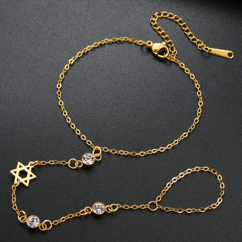 Jewish Star of David Hebrew Le - Jewelry & Watches Spółka Z Ograniczoną Odpowiedzialnością Sp Z Oo recension och pris