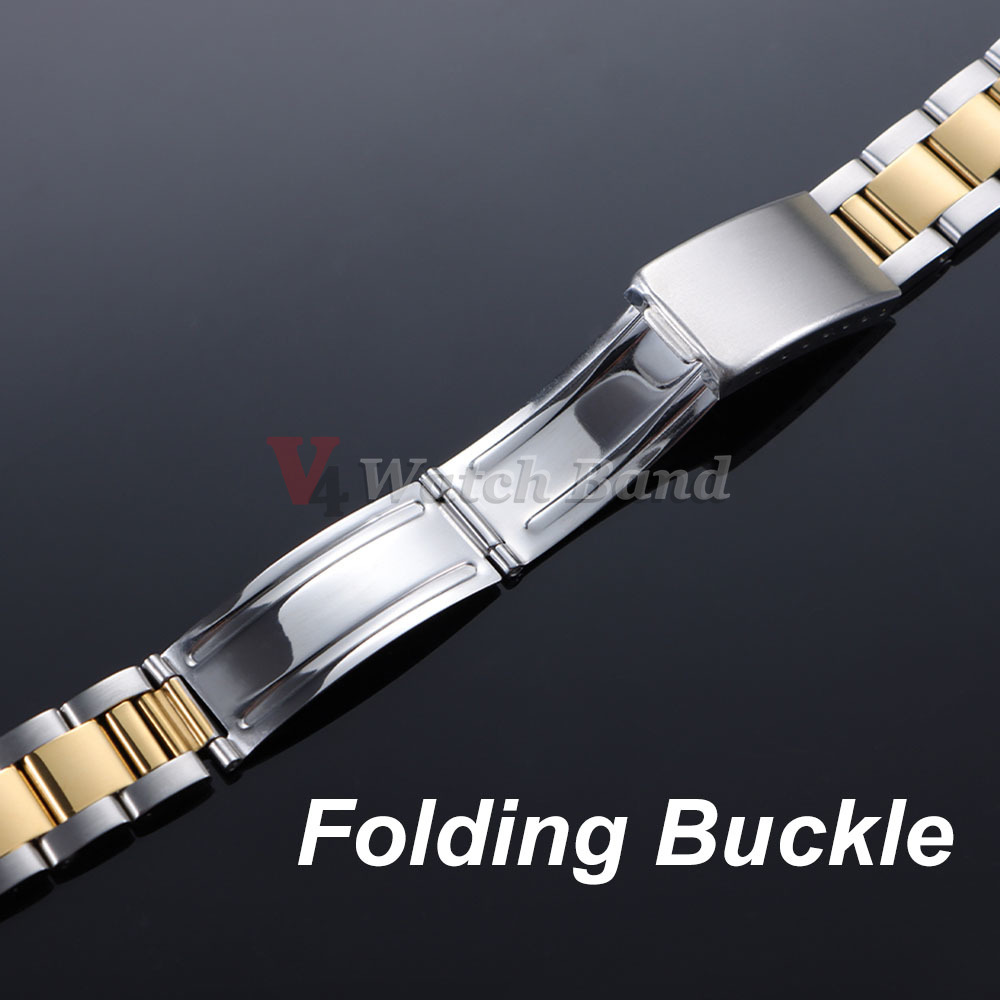 Curved End Metal Strap for Rol - Jewelry Rolex Watches recension och pris