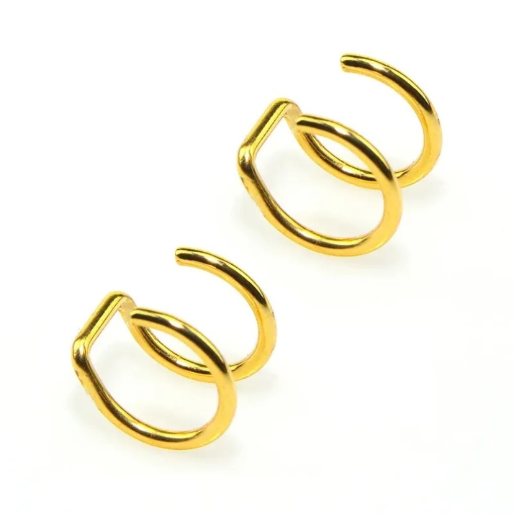 2026 NEW 2Pcs 316L Stainless S - Ear Cuff No Piercing recension och pris