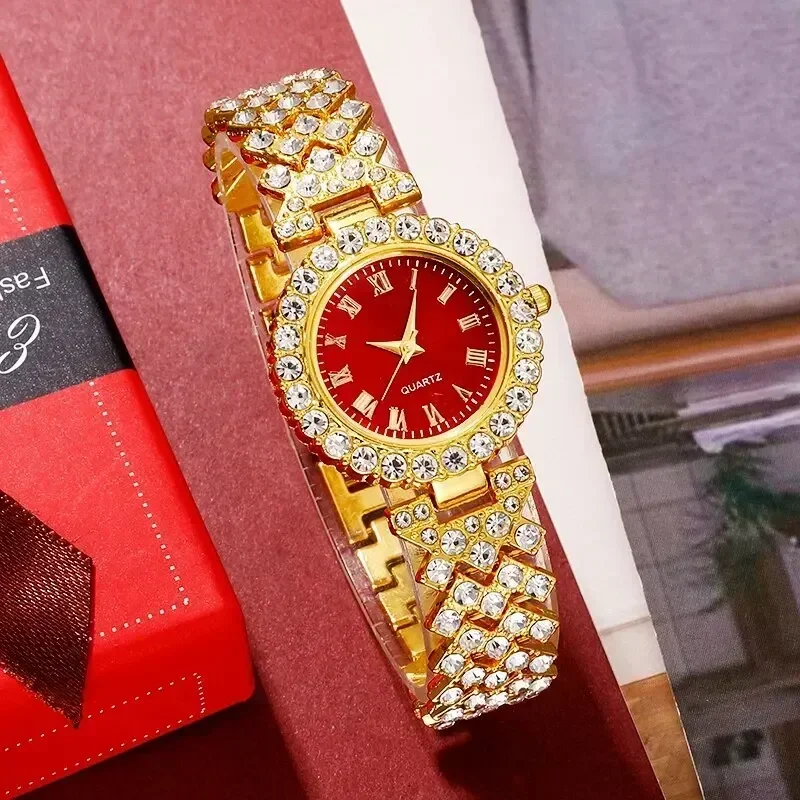 Golden Luxury Watch Women Ring - Jewelry Watch Making recension och pris