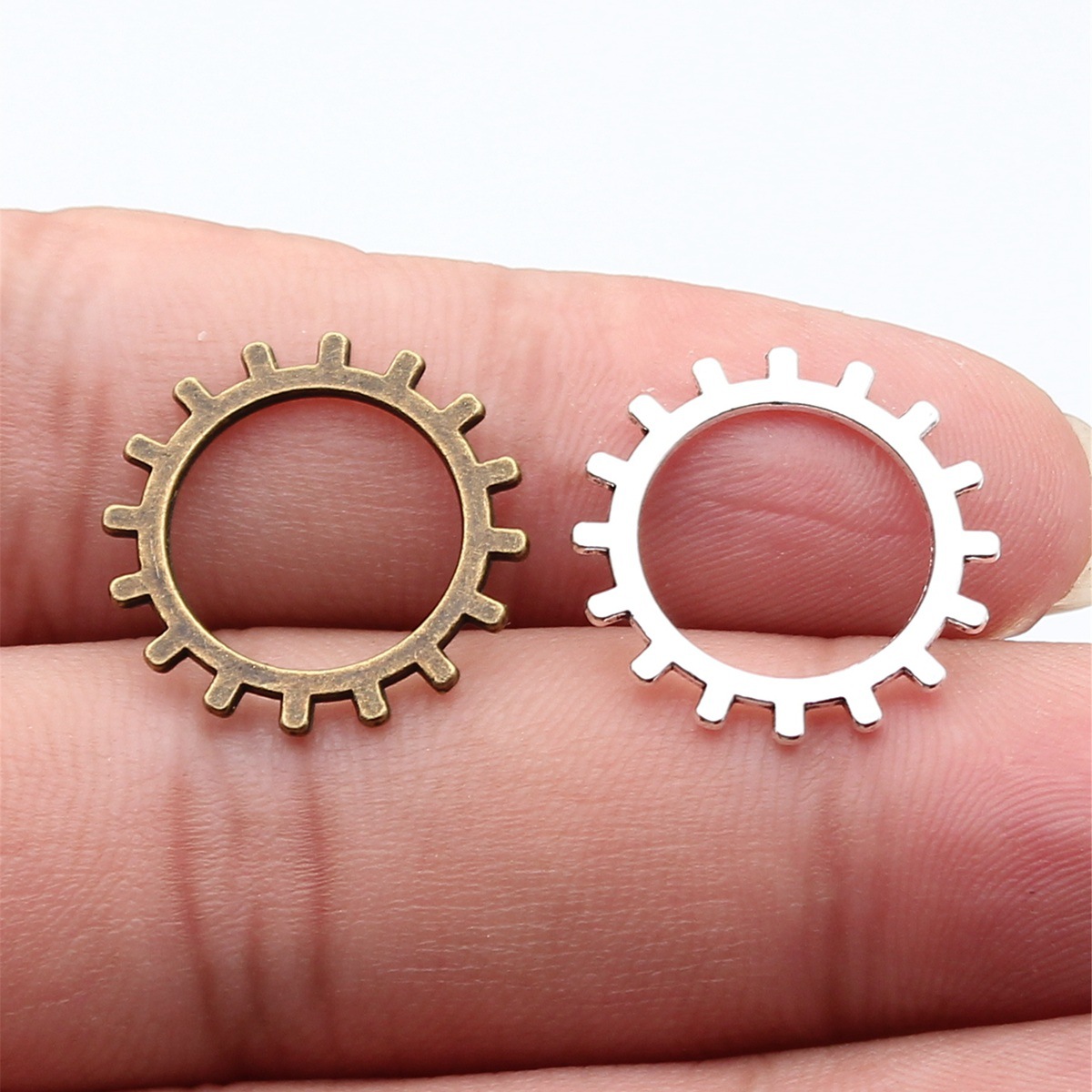 Steampunk Charms Gear Pendants - Jewelry Making Watches recension och pris