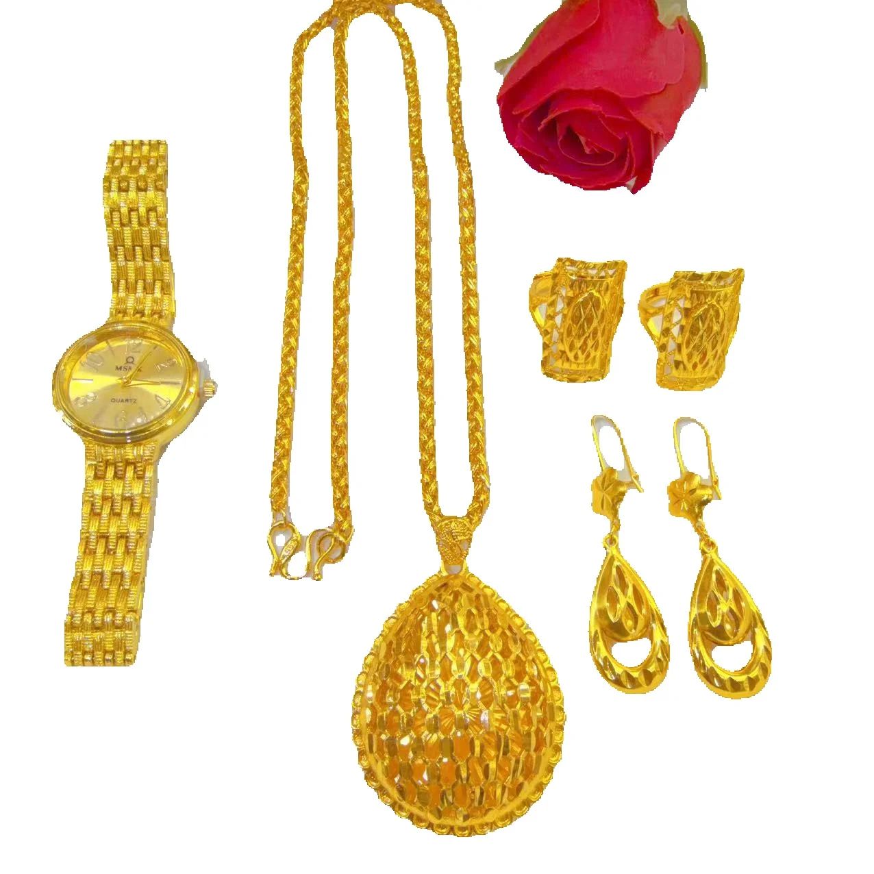 New Dubai Fashion High end 24K - Jewelry Bracelet Watches recension och pris