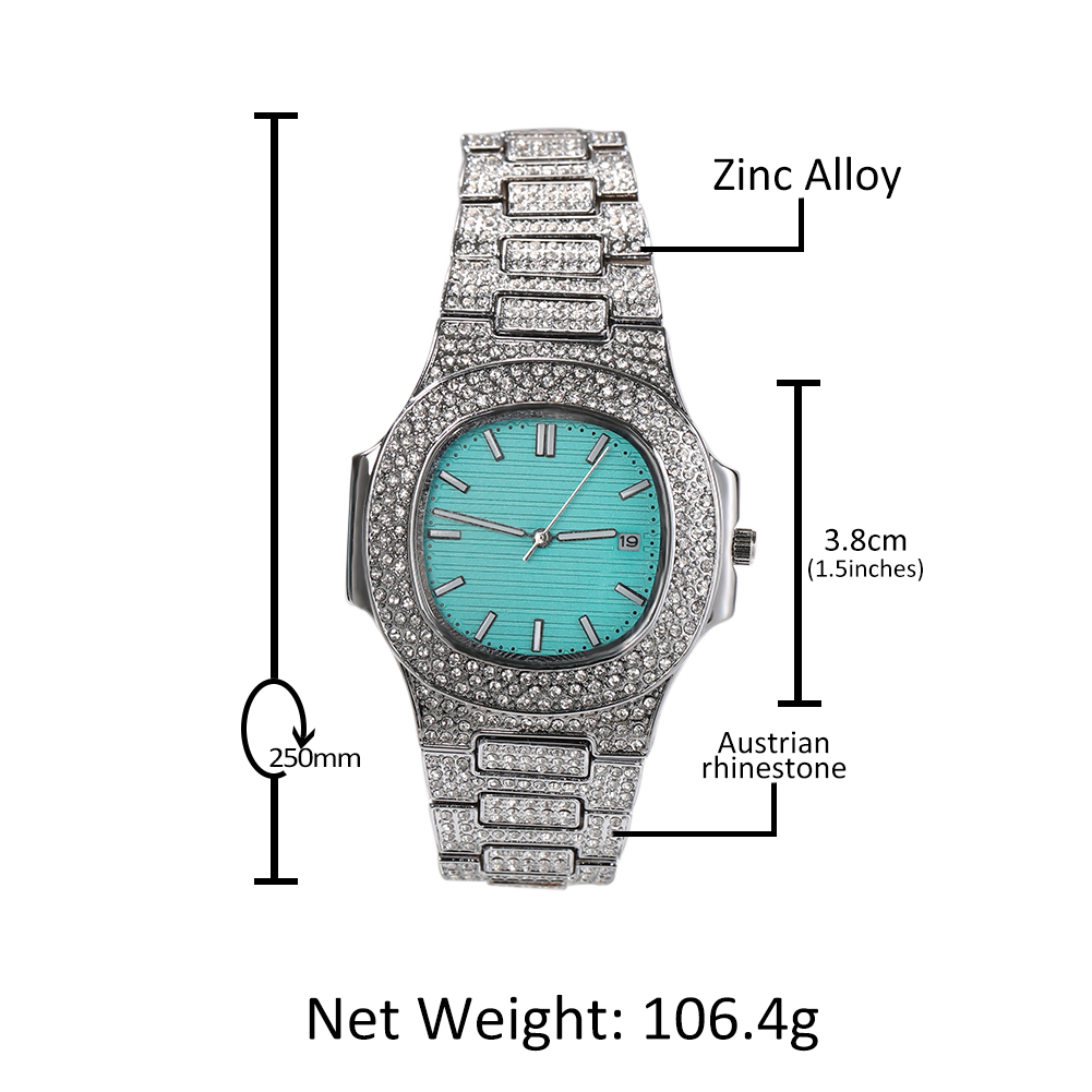 THE BLING KING Tiffani Blue Wo - King'S Jewelry Watches recension och pris