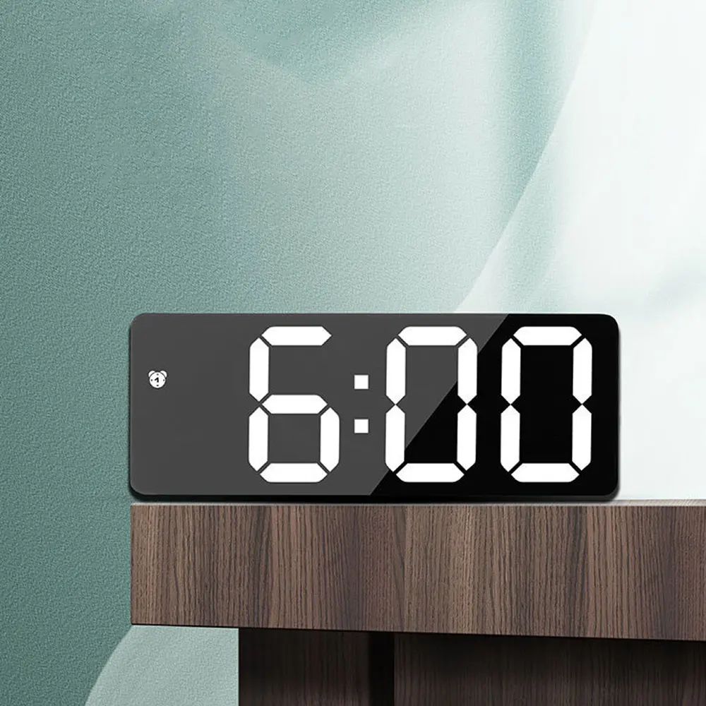 Acrylic Mirror Alarm Clock Ele - Moments Watches & Jewelry Burlington Reviews recension och pris