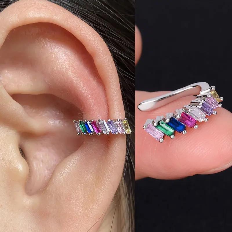 1Pc Fashion Crystal cz Star Le - Ear Cuff No Piercing recension och pris