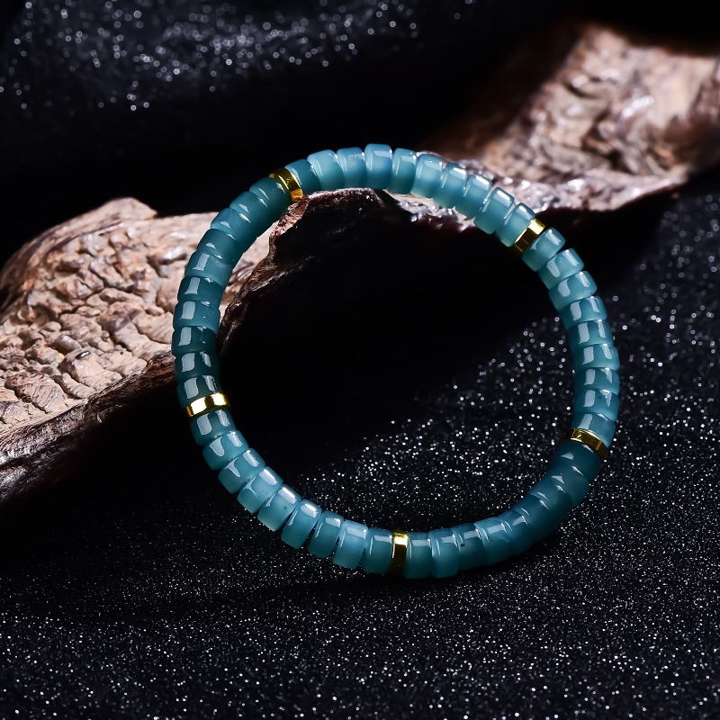 Natural Jadeite Blue Water Aba - Jewelry & Watches Spółka Z Ograniczoną Odpowiedzialnością Sp Z Oo recension och pris