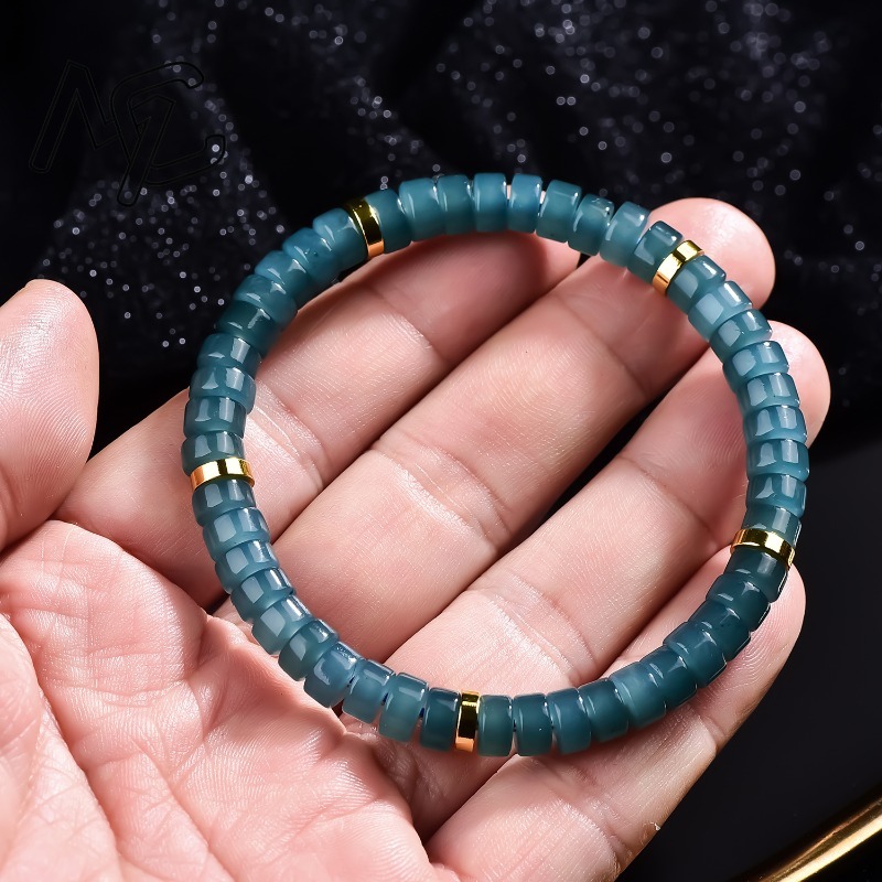 Natural Jadeite Blue Water Aba - Jewelry & Watches Spółka Z Ograniczoną Odpowiedzialnością Sp Z Oo recension och pris