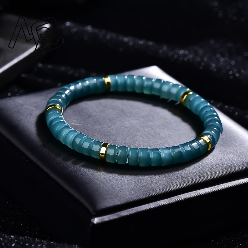 Natural Jadeite Blue Water Aba - Jewelry & Watches Spółka Z Ograniczoną Odpowiedzialnością Sp Z Oo recension och pris